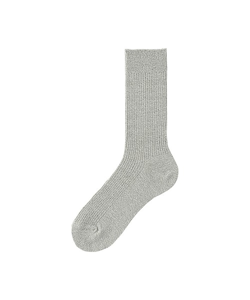 UNIQLO（ユニクロ）の「50色ソックス（消臭機能付き）（ソックス/靴下・メンズ・WHITE 00/OFF WHITE 01/LIGHT GRAY 02/GRAY 03/GRAY 04/GRAY 06/DARK GRAY 08/BLACK 09/RED 17/OLIVE 56/BLUE 62/BLUE 65/BLUE 68/NAVY 69/ 85/ 86/ 90/ 92/ 94/ 99・フリー）」の6枚目の写真