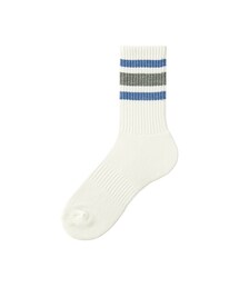 UNIQLO | MEN パイルボーダーソックス(ソックス/靴下)