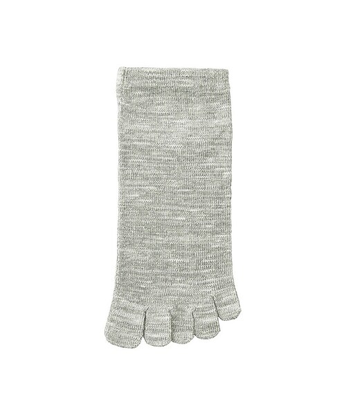 UNIQLO（ユニクロ）の「スラブフィンガーショートソックス（ソックス/靴下・メンズ・GRAY 03/DARK GRAY 08/BLUE 65/BLACK 09・フリー）」の3枚目の写真