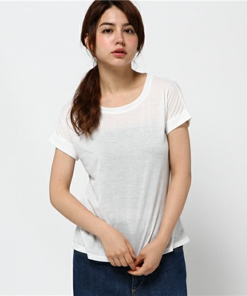 actuel（アクチュエル）の「レイヤードキャミアンサンブル（Tシャツ/カットソー・レディース・ブラック/モカ・FREE）」の10枚目の写真