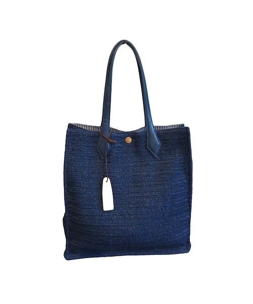 GALLERIANT（ガレリアント）の「o'legno籠編みトートバッグ（BEG、NVY）（かごバッグ・メンズ・その他）」の4枚目の写真