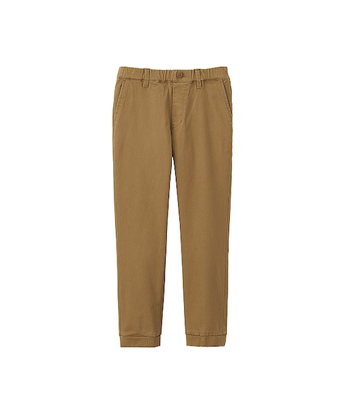 UNIQLO（ユニクロ）の「BOYS ジョガーパンツ（ツイル）（その他パンツ・キッズ・OLIVE 56/NAVY 69/BLACK 09/BEIGE 32・XS/XL/S/L/M）」の3枚目の写真