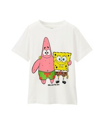UNIQLO | BOYS スポンジ・ボブグラフィックT（半袖）(Tシャツ/カットソー)
