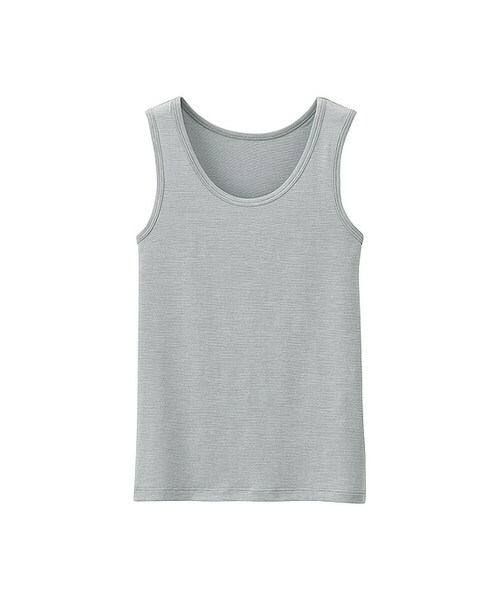 UNIQLO（ユニクロ）の「KIDS エアリズムタンクトップ（その他トップス・キッズ・BLACK 09/BLUE 62/WHITE 00/PINK 10/GRAY 03・150/140/100/130/120/160/110）」の3枚目の写真