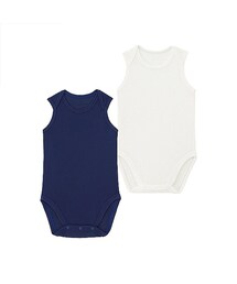 UNIQLO | BABY エアリズムメッシュインナーボディ（ノースリーブ・2枚組）70－90サイズ＋(その他ベビー用品)