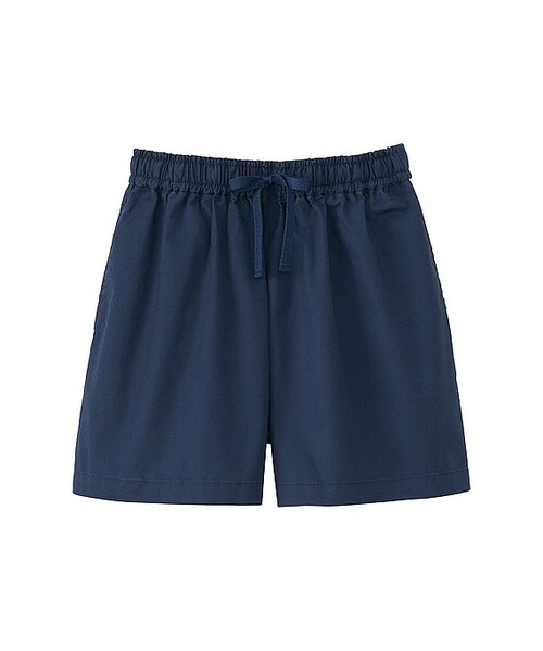 UNIQLO（ユニクロ）の「GIRLS イージーショートパンツ（無地）（その他パンツ・キッズ・OLIVE 57/BLUE 63/NAVY 69/NATURAL 30・XL/S/M/L）」の4枚目の写真