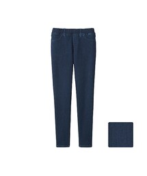 UNIQLO | GIRLS デニムイージーレギンスパンツ(その他パンツ)