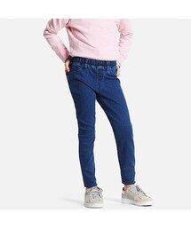 UNIQLO | GIRLS デニムイージーレギンスパンツ(その他パンツ)