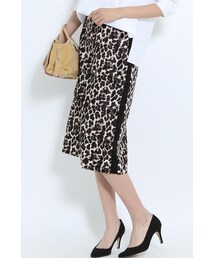 Droite lautreamont | 【先行予約】パイピングレオパードスカート(スカート)