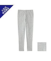 UNIQLO | GIRLS レギンス（無地・10分丈）(レギンス/スパッツ)