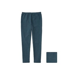 UNIQLO | GIRLS レギンス（デニム・10分丈）(レギンス/スパッツ)