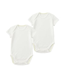 UNIQLO | BABY メッシュインナーボディ（半袖・2枚組）70－90サイズ(その他ベビー用品)