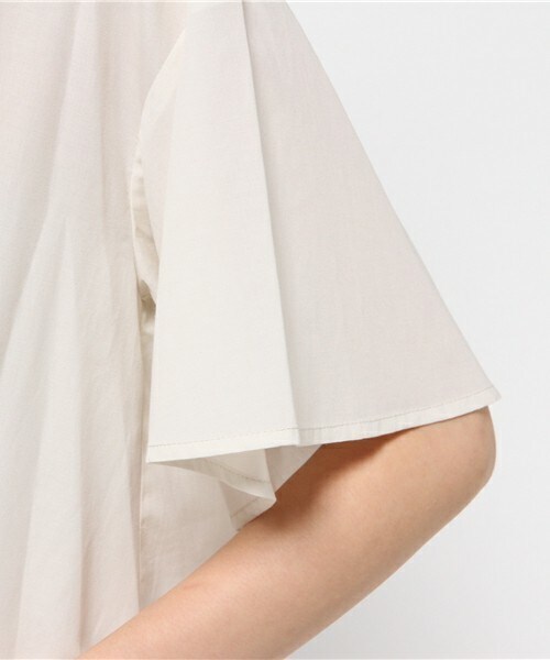 FRAPBOIS（フラボア）の「オーク（シャツ/ブラウス・レディース・オフホワイト/ブラック・0/1）」の7枚目の写真