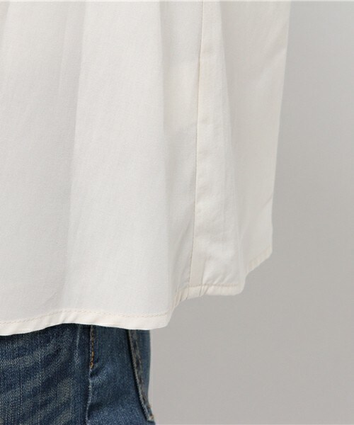 FRAPBOIS（フラボア）の「オーク（シャツ/ブラウス・レディース・オフホワイト/ブラック・0/1）」の8枚目の写真