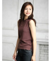 Honeys | アクセ付ノースリーブ(トップス)