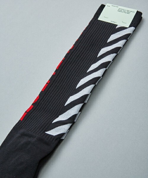off white（オフホワイト）の「OFF WHITE 『CUT OFF』ソックス（ソックス/靴下・メンズ・その他・FREE）」の2枚目の写真