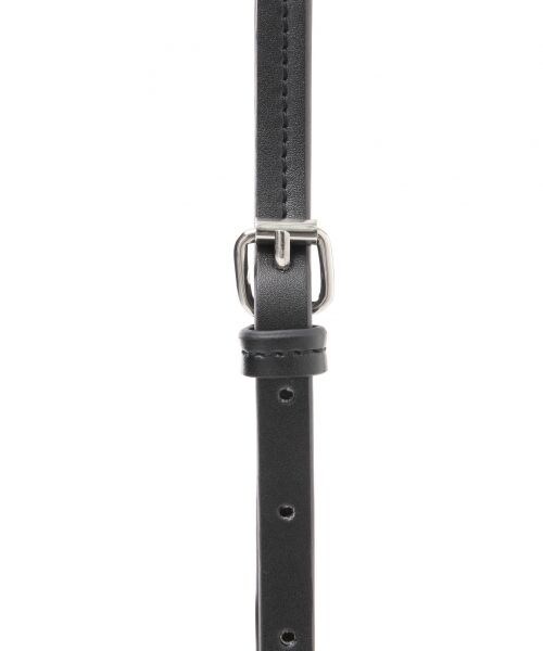 A part by（アパートバイ）の「ミニドラムショルダーバッグ（バッグ・ブラック/グレー・ナシ）」の8枚目の写真