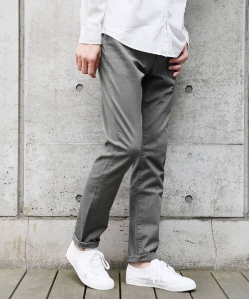 RAGEBLUE（レイジブルー）の「ストレッチスリム5ポケFW（パンツ・ブラック/グレー/ベージュ/オリーブ/ネイビー・S(28インチ)/M(30インチ)/L(32インチ)/XL(34インチ)）」の2枚目の写真
