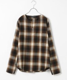 RAGEBLUE | キーネックプルオーバーシャツ(トップス)