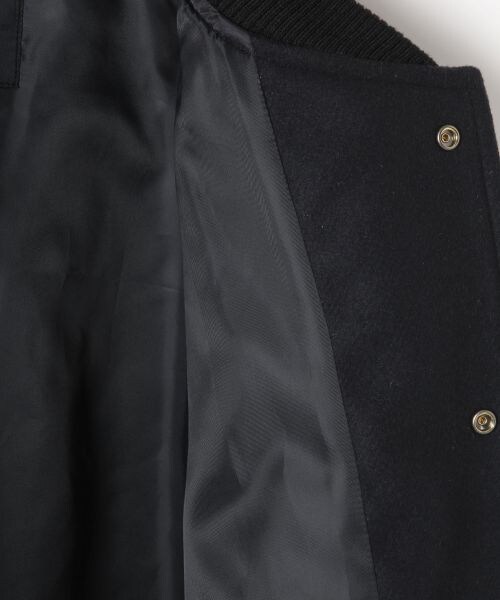 RAGEBLUE（レイジブルー）の「＜メリノウール使用＞スタジャン（ジャケット/アウター・ブラック/ネイビー・S/M/L）」の10枚目の写真