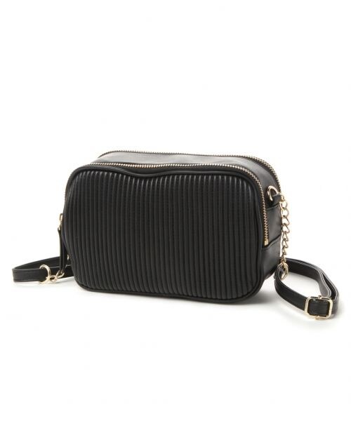 GLOBAL WORK(グローバルワーク)の「スクエアショルダー(バッグ・ホワイト/ブラック・ナシ)」の8枚目の写真