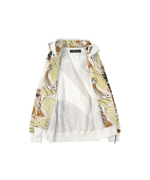 mercibeaucoup,(メルシーボークー)の「メルシーボークー、 / アマテラフ / ブルゾン(ジャケット/アウター・レディース・off white/navy・01/03)」の3枚目の写真