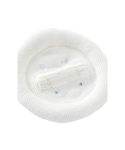 mercibeaucoup,（メルシーボークー）の「メルシーボークー、 / ボタンバッチ / アクセサリー（アクセサリー・レディース・off white/navy/wine・-）」の5枚目の写真