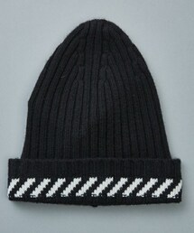 off white | OFF WHITE 『DIAGONALS BEANIE』(ニットキャップ/ビーニー)