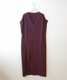 styling/ | styling/  kei shirahata サーブルストレッチロングプルオーバー(ワンピース)