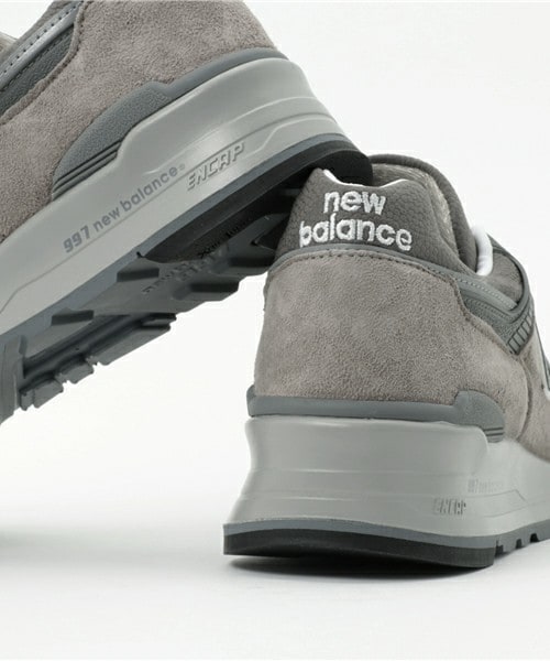 NEW BALANCE(ニューバランス)の「メンズ ニューバランス グレー Made in U.S.A. new balance M997 GY(スニーカー・メンズ・グレー・26cm/26.5cm/27cm/27.5cm/28cm)」の7枚目の写真
