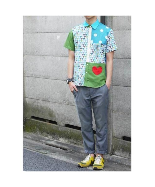 NIRAME.CO(ニラメッコ)の「放課後体育館の裏しゃつ(シャツ/ブラウス・メンズ・その他)」の3枚目の写真