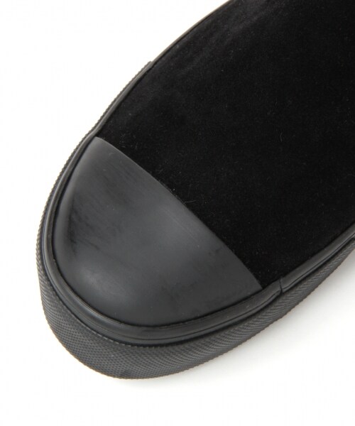 RAGEBLUE（レイジブルー）の「キャップトゥスリッポンスニーカー（シューズ・ブラック/グレー/ベージュ/ブラウン・M(26~27)/L(27~28)）」の10枚目の写真