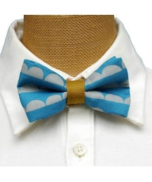 NIRAME.CO | 蝶ネクタイ 波柄(写真はネイビーを着用)(蝶ネクタイ)