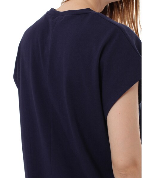 koe（コエ）の「・Vネックサックワンピース（ワンピース/ドレス・レディース・ダークグレー/ネイビー・S/M/L）」の9枚目の写真