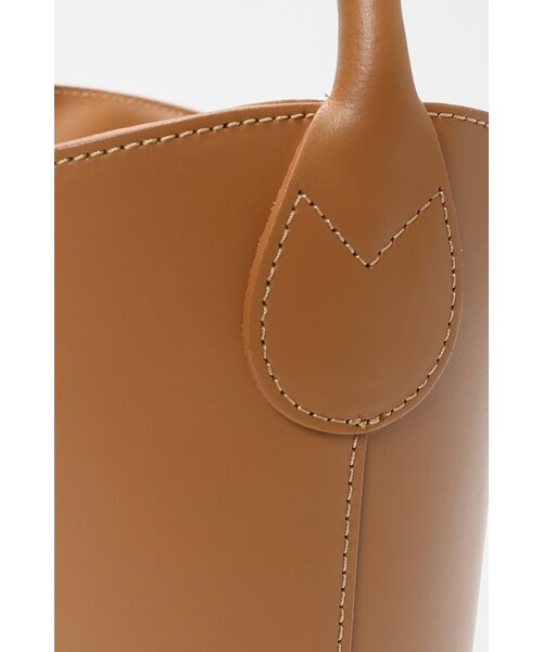 FRAMeWORK（フレームワーク）の「≪予約≫MILOS バケツガタBagツイカ◆（バッグ・ブラック/キャメル・フリー）」の18枚目の写真