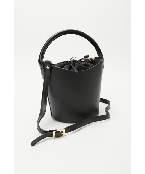 FRAMeWORK（フレームワーク）の「≪予約≫MILOS バケツガタBagツイカ◆（バッグ・ブラック/キャメル・フリー）」の14枚目の写真