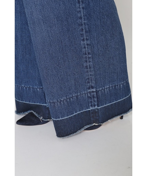 IENA(イエナ)の「《追加2》カットオフワイドデニムパンツ◆(パンツ・ブルー A・34/36/38/40)」の9枚目の写真