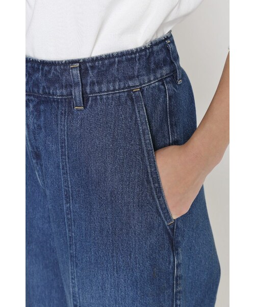 IENA(イエナ)の「《追加2》カットオフワイドデニムパンツ◆(パンツ・ブルー A・34/36/38/40)」の7枚目の写真