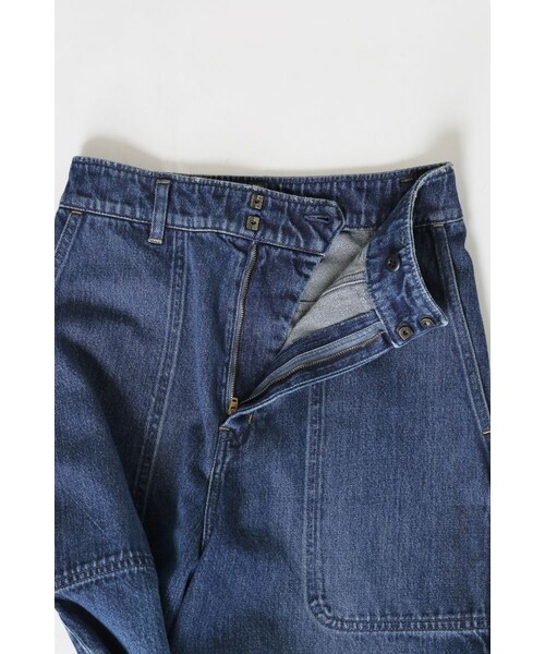 IENA(イエナ)の「《追加2》カットオフワイドデニムパンツ◆(パンツ・ブルー A・34/36/38/40)」の11枚目の写真