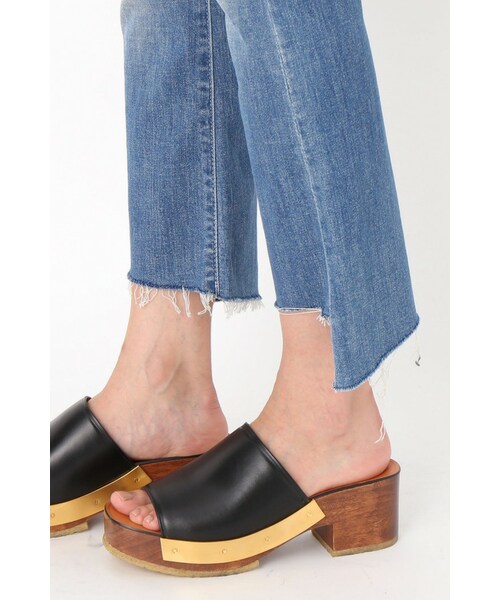 アパルトモン MOTHER INSIDER CROP STEP FRAYデニム L'Appartement（アパルトモン）の「*MOTHER INSIDER CROP STEP