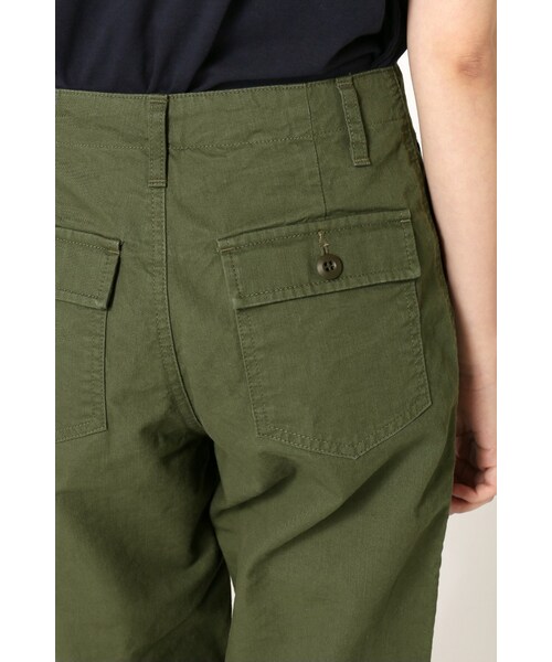 SLOBE IENA（スローブイエナ）の「《予約》ベイカーツイルストレートパンツ◆（パンツ・キャメル/カーキ・36/38/40）」の11枚目の写真