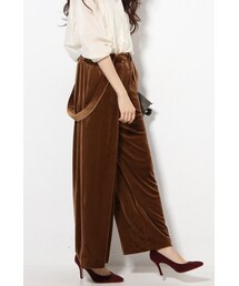 Spick & Span | ベロアサスペンダーツキパンツ◆(パンツ)