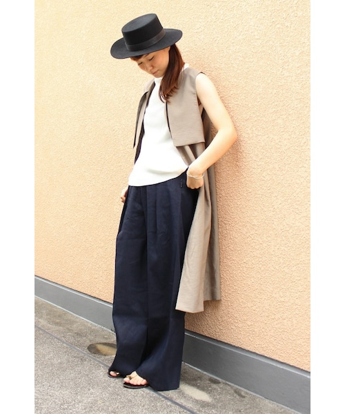 ノーブル　ワイドパンツ 今すぐ活躍！