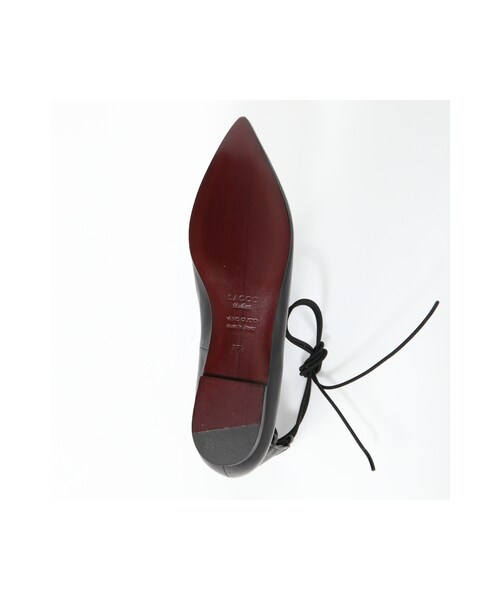Spick & Span(スピックアンドスパン)の「レースUPフラット(シューズ・ブラック・22.5/23.5/24.5)」の7枚目の写真