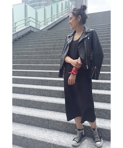 CINOH ライダース CINOH ライダース CINOH（チノ）の「W FACE RIDERS JACKET（テーラード