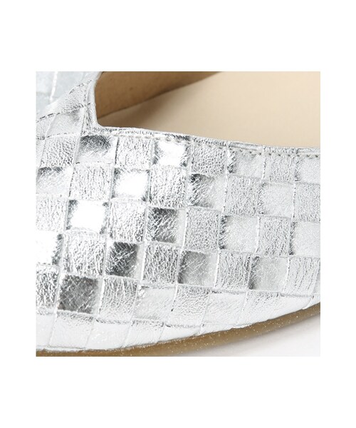 LE TALON（ルタロン）の「2cmバイアスメッシュポインテッド（シューズ・ブラック/ホワイト/キャメル/シルバー・35/35.5/36/36.5/37/37.5/38/38.5）」の14枚目の写真