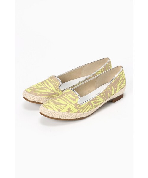 LE TALON（ルタロン）の「ジュートリネンオペラ（シューズ・ホワイト/イエロー/シルバー・35/35.5/36/36.5/37/37.5/38）」の2枚目の写真