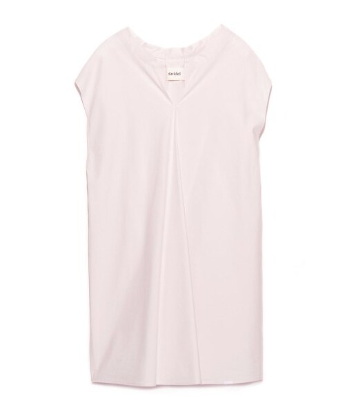 SNIDEL(スナイデル)の「BIG SHIRT DRESS(ミニワンピース・レディース・BPNK・F)」の1枚目の写真