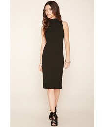 FOREVER 21 | FOREVER 21 Mock Neck Midi Dress(ワンピース)