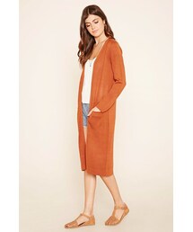 FOREVER 21 | FOREVER 21 Open-Front Longline Cardigan(カーディガン/ボレロ)